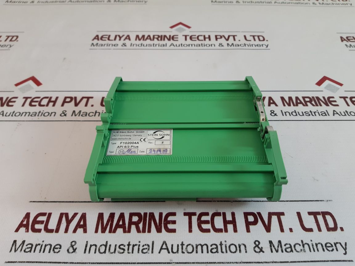 Stein Sohn F102004A Api 6/3 Rev: F Plus Analog Module E720.2A
