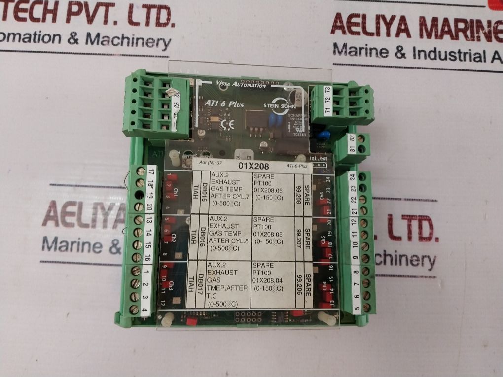 Stein Sohn F103003A Analog Thermo Input Module Ati 6 Plus