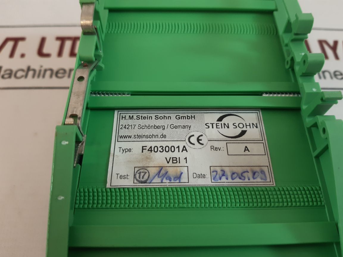 Stein Sohn F403001A Rev. A Vista Bus Interface Vbi 1