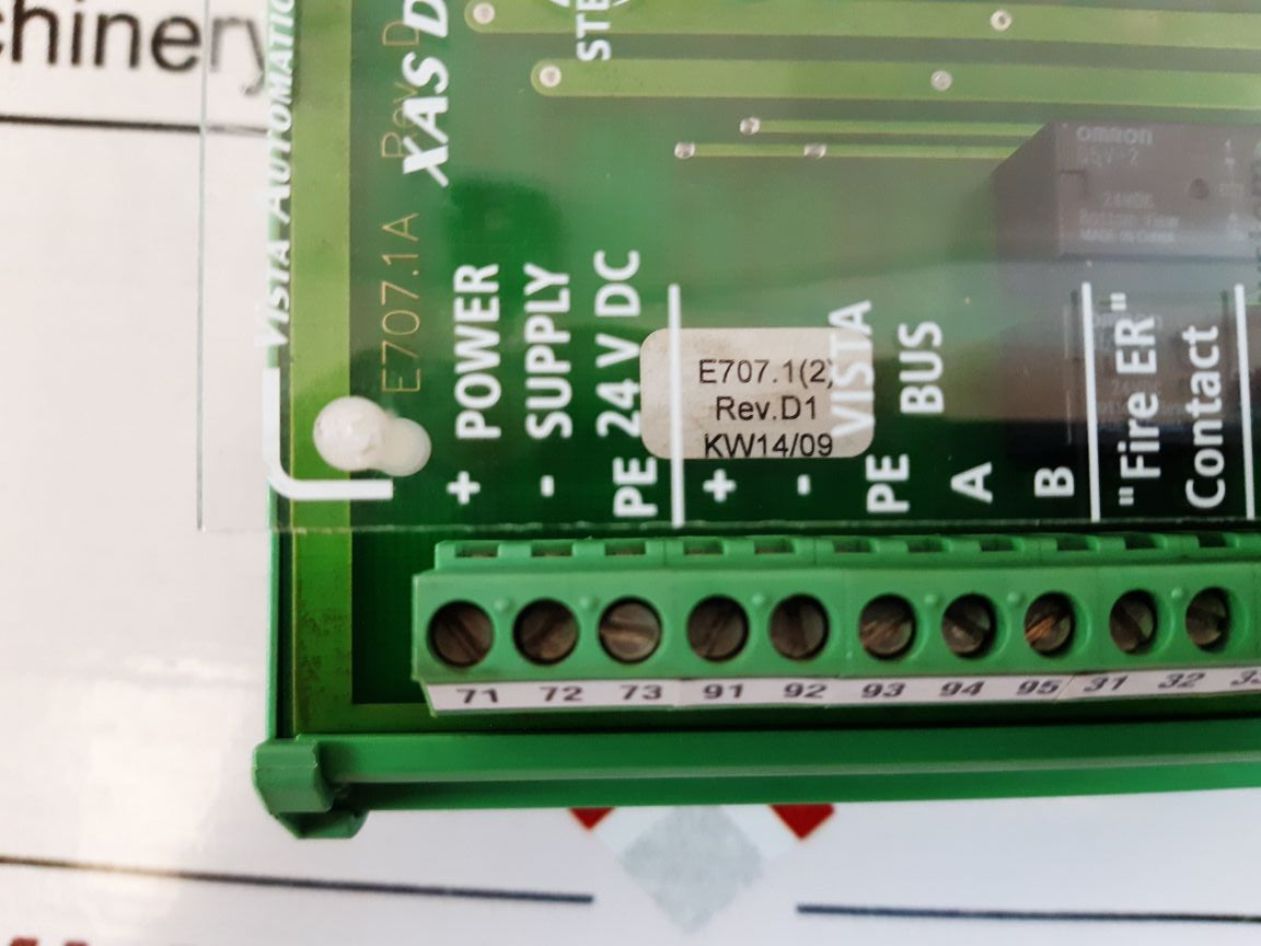 Stein Sohn F902005A Xas-x Module Rev.A