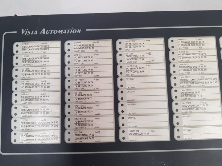 Stein Sohn /Vista Automation A205.3 Sub Dad Data Acquisition Display Used One