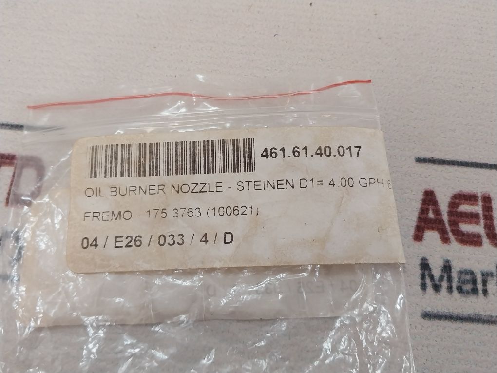 Lot Of 7X Steinen 4.00 Oil Burner Nozzle
