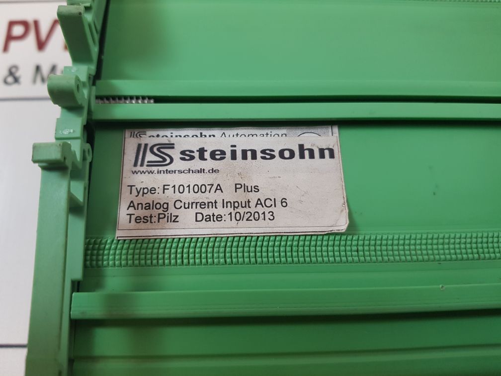 Steinsohn F101007A Plus Analog Current Input Aci 6