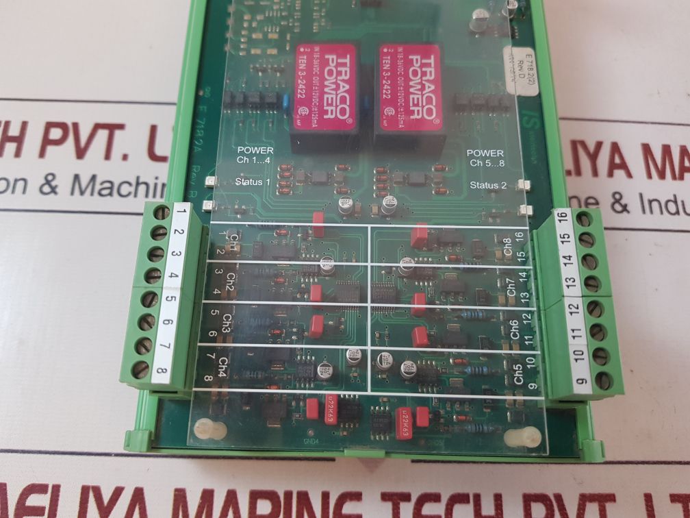 Steinsohn Automation F202002A Aco-8 Plus Analog Output Module
