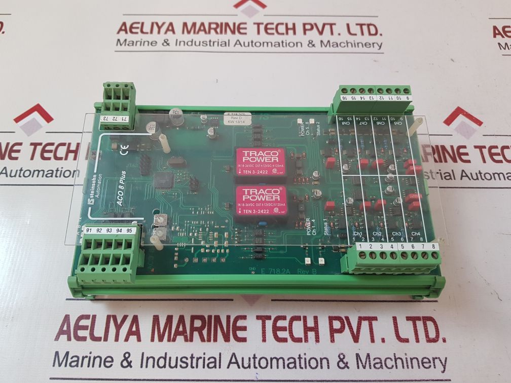 Steinsohn Automation F202002A Aco-8 Plus Analog Output Module
