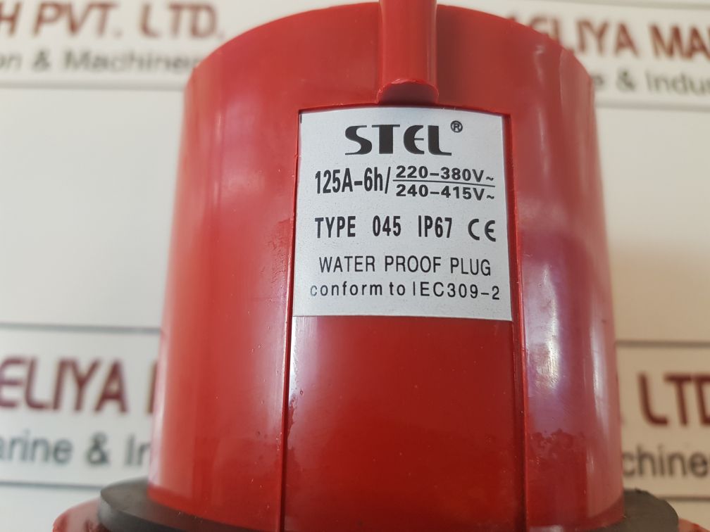 Stel 125A-6H Water Proof Connector With Plug Set
