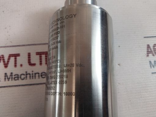 Stellar Dt2450-3000Ud-101 Pressure Transducer Ip68