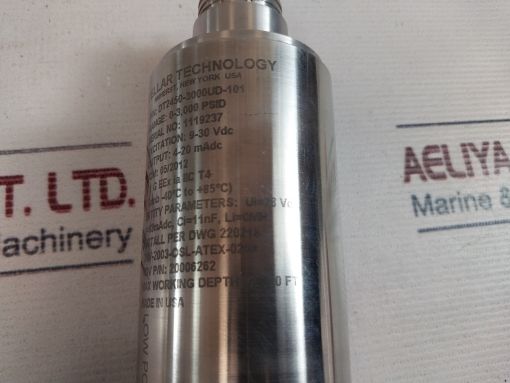 Stellar Dt2450-3000Ud-101 Pressure Transducer Ip68