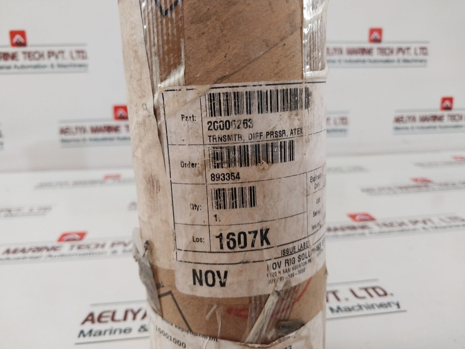 Stellar Dt2450-6000Ud-101 Differential Pressure Transducer 9-30 Vdc