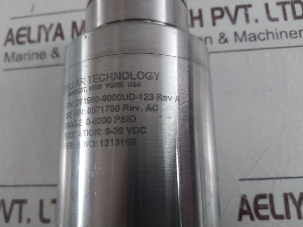 Stellar Technology Dt1950-6000Ud-123 Differential Pressure Transducer Rev: A