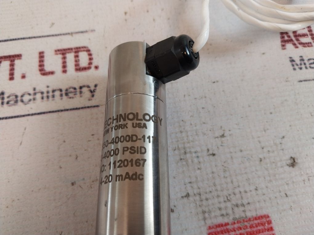 Stellar Technology St1550-4000D-117 Pressure Transmitter 4-20 Madc