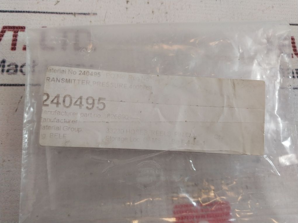 Stellar Technology St1550-4000D-117 Pressure Transmitter 4-20 Madc