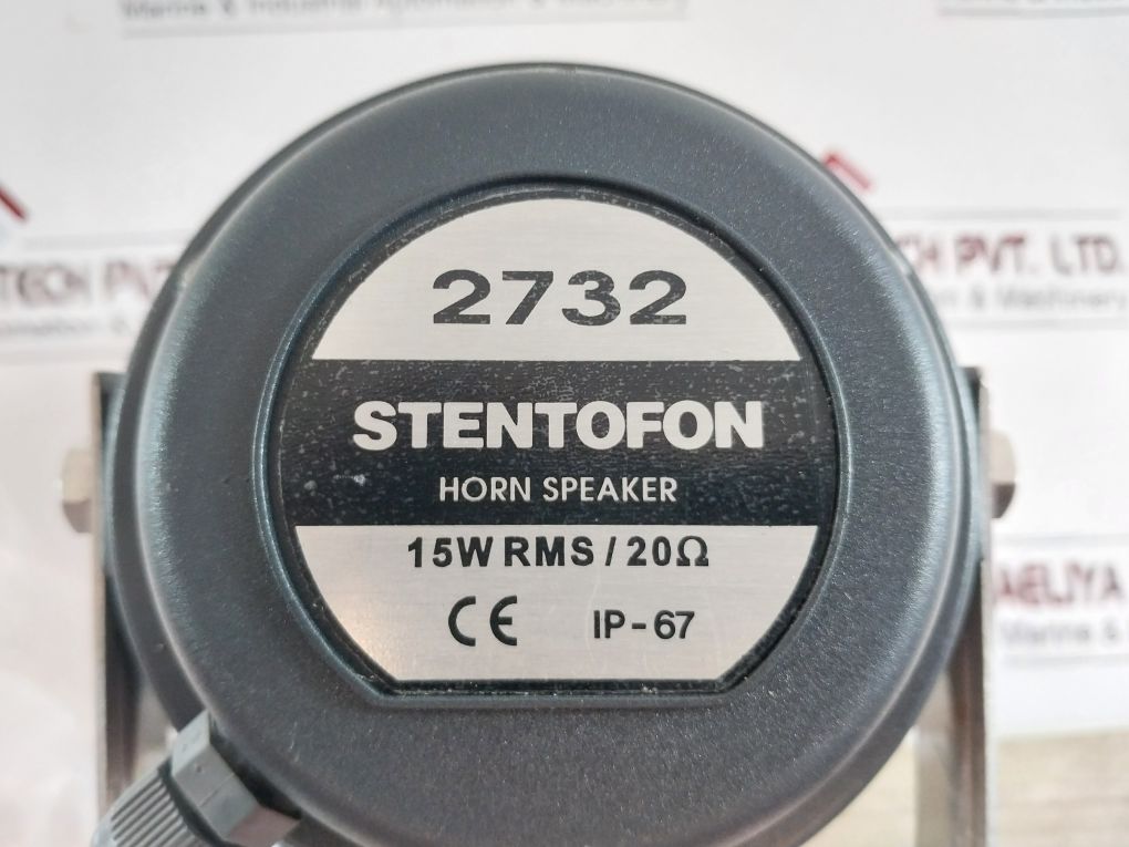 Stentofon 2732 Horn Speaker 15W Rms/20 Ohm