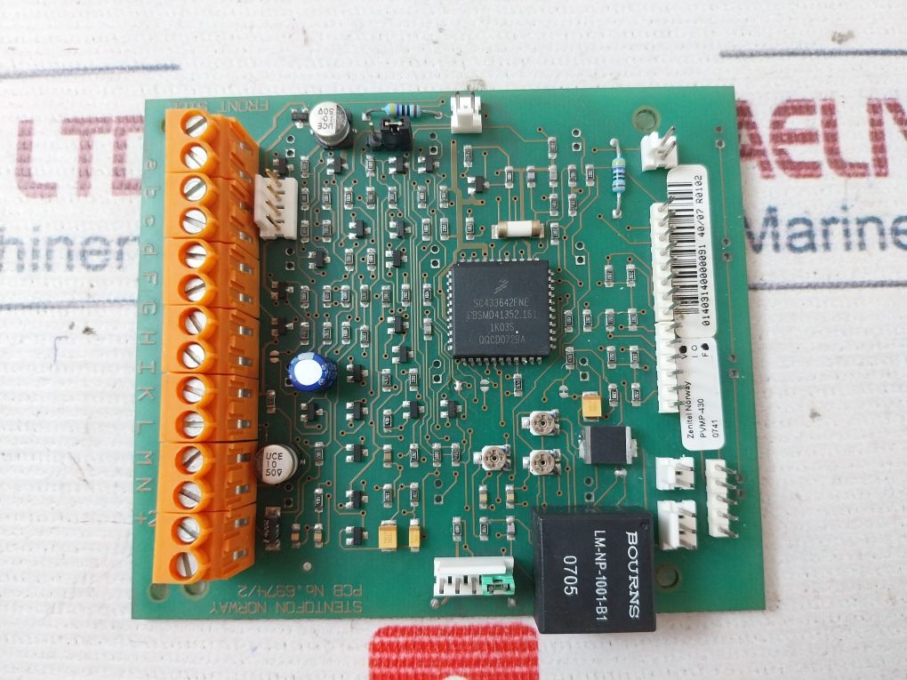 Stentofon 6974/2 Pcb Card