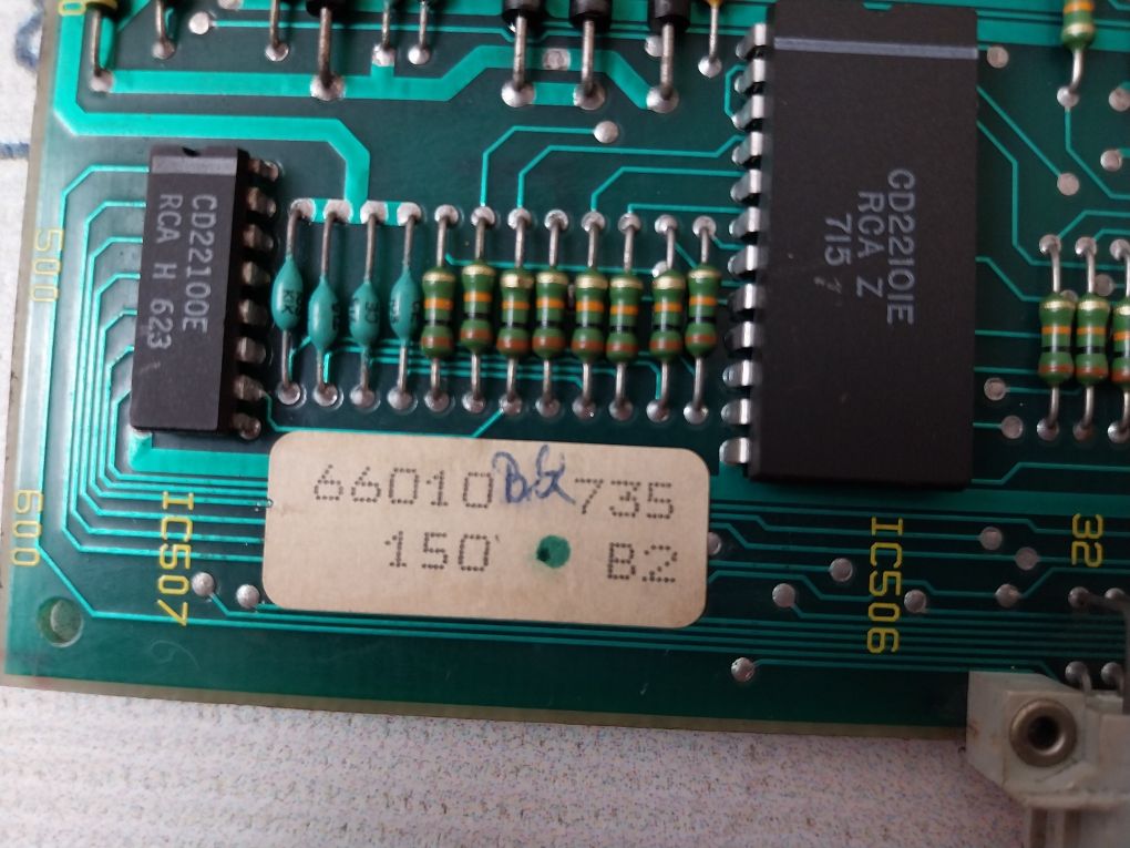 Stentor 1235/6 Printed Circuit Board 6601 Version B2