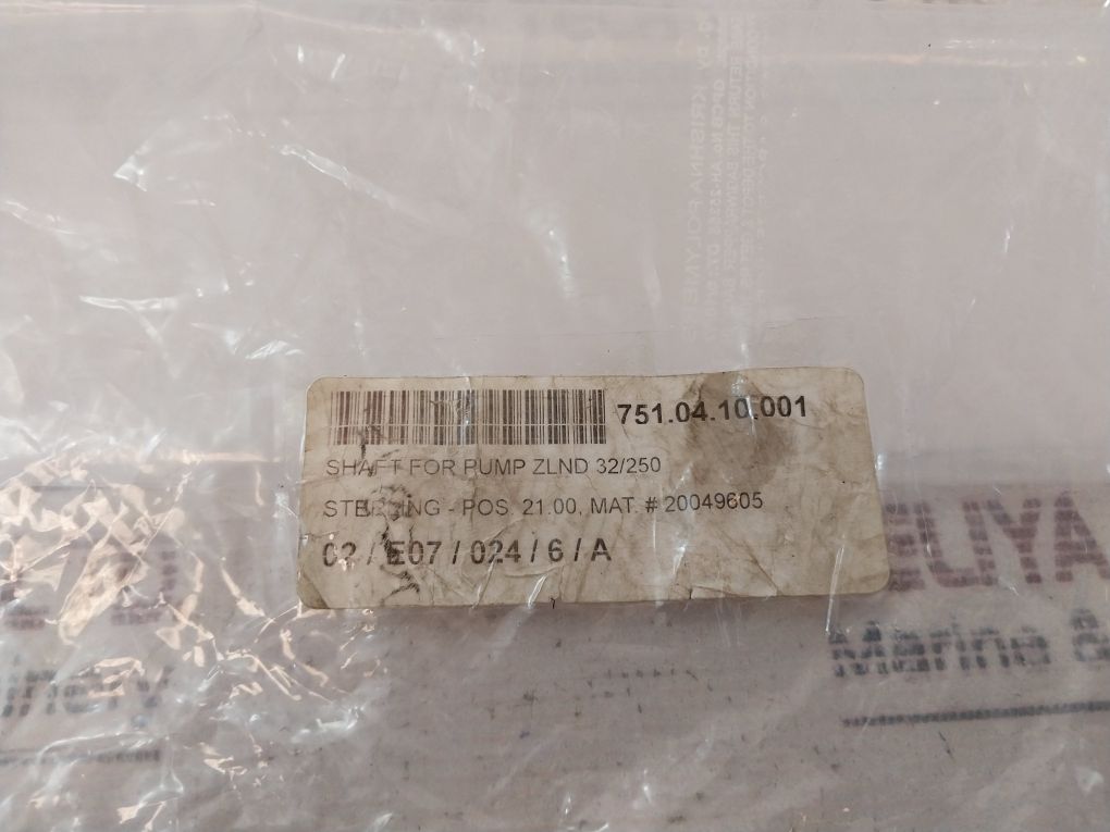 Sterling 1.4021-utp-20049605 Shaft For Pump Zlnd 32/250