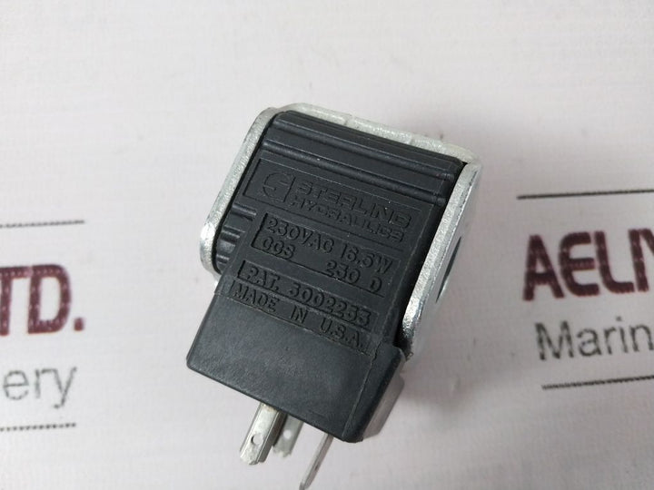 Sterling Hydraulics Ccs 230 D Cartridge Valve Coil 230Vac 16.5W