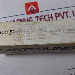 Sterling Hydraulics B2A125 Z N Mk2 Fc Cartridge Valve