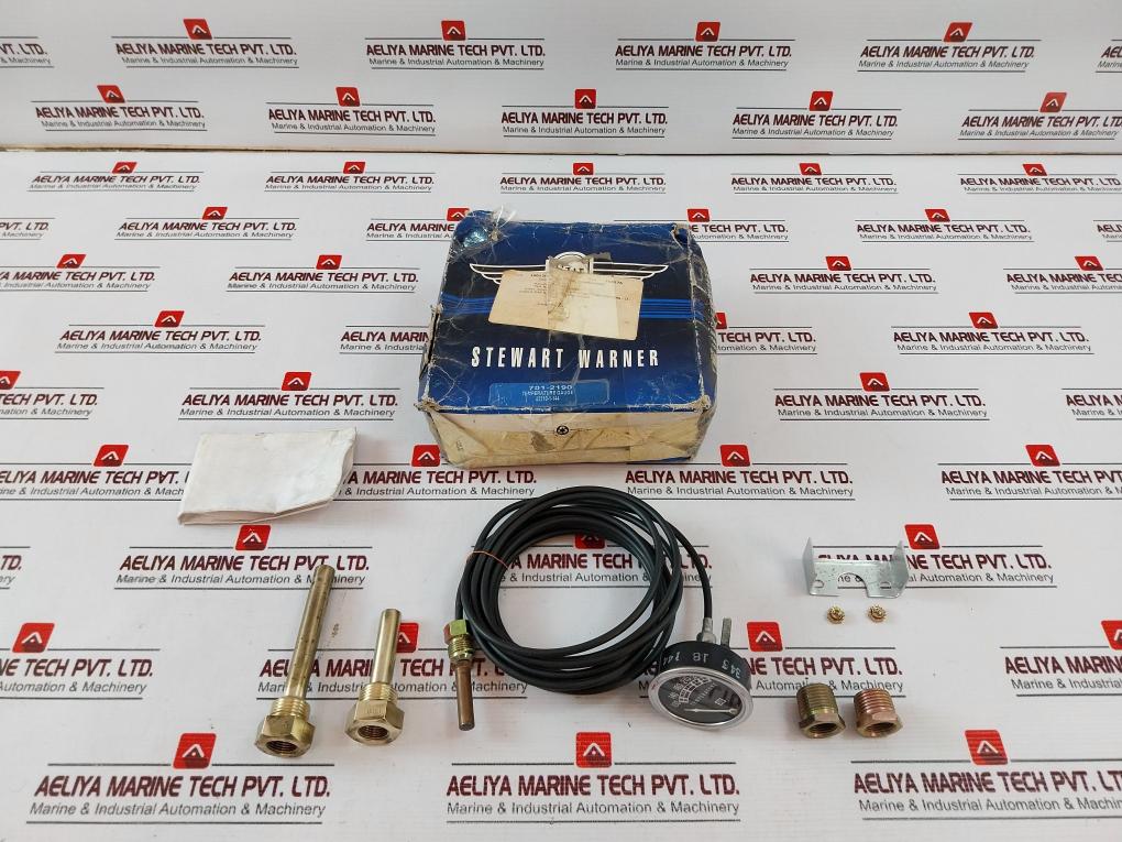 Stewart Warner 5-40456 Temperature Gauge Set Rev (09-02)