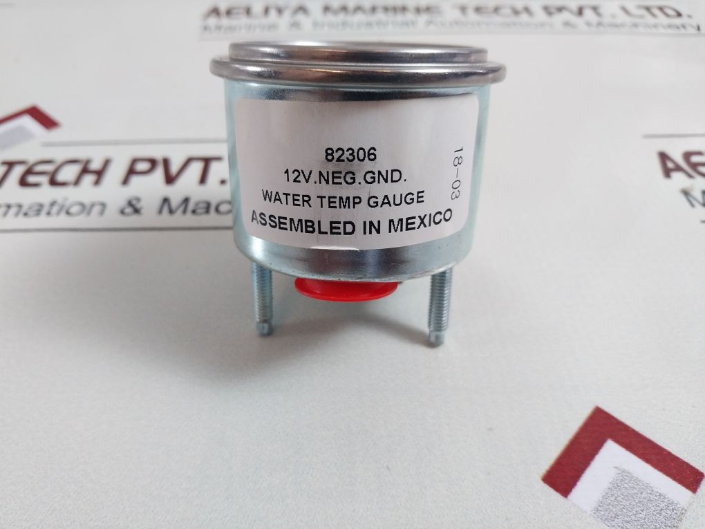 Stewart Warner 82306 Water Temp. Gauge