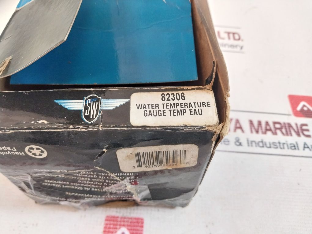 Stewart Warner 82306 Water Temperature Electric Gauge