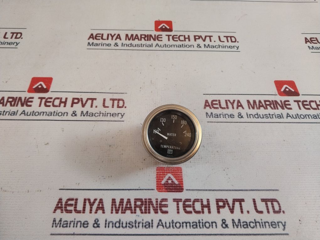 Stewart Warner 82306 Water Temperature Electric Gauge