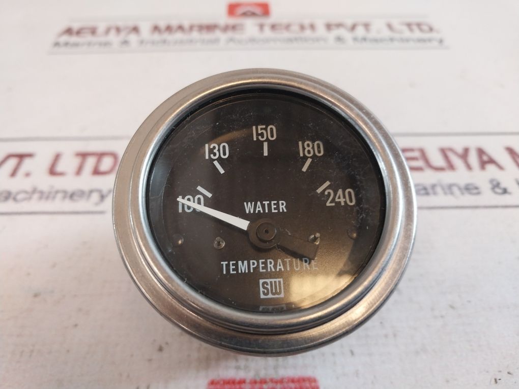 Stewart Warner 82306 Water Temperature Electric Gauge