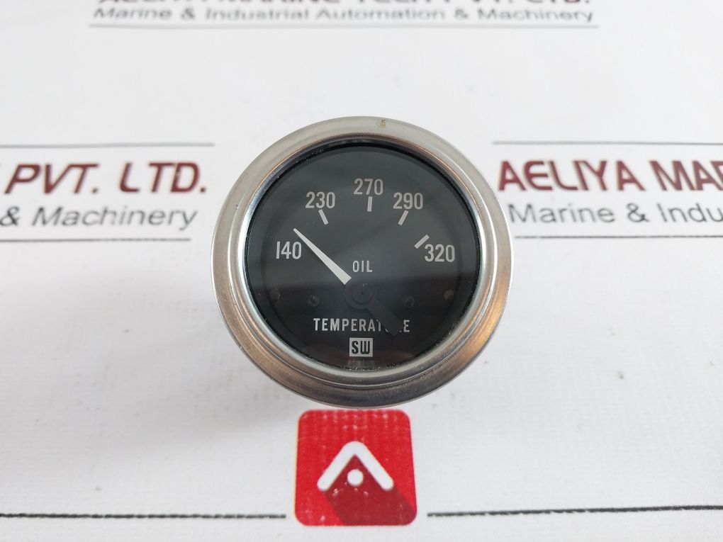 Stewart Warner 82308 Oil Temperature Gauge