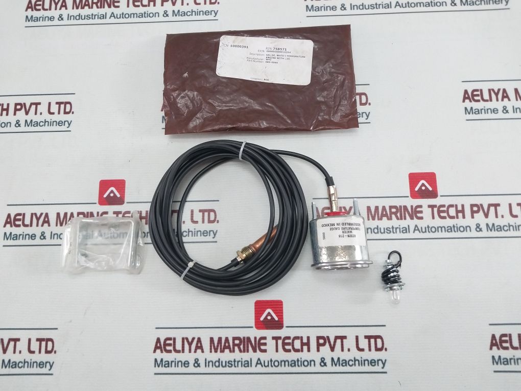 Stewart Warner 82326-216 Water Temperature Gauge With 216 Tube