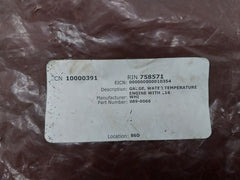 Stewart Warner 82326-216 Water Temperature Gauge With 216" Tube