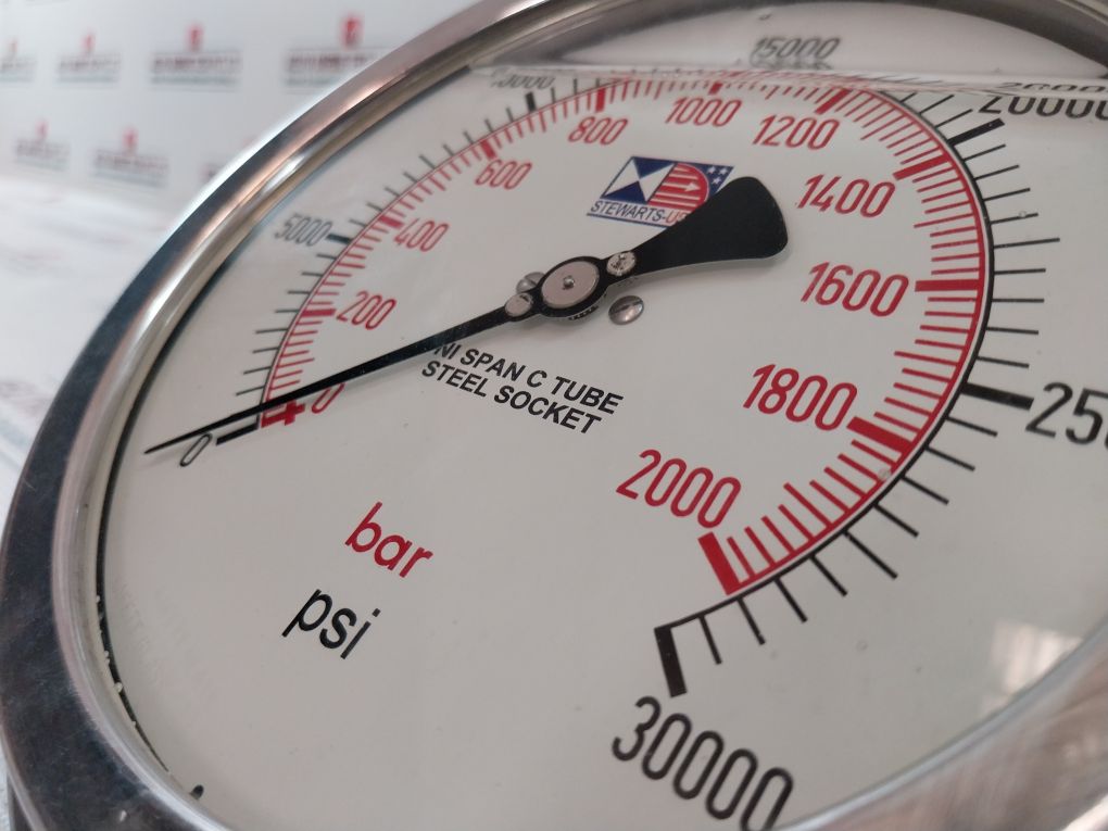 Stewarts-usa S-5536 Pressure Gauge 0-30000 Psi