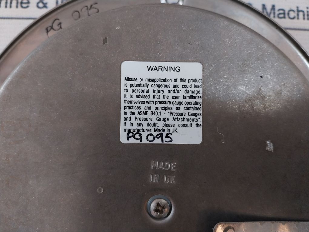 Stewarts-usa S-5536 Pressure Gauge 0-30000 Psi