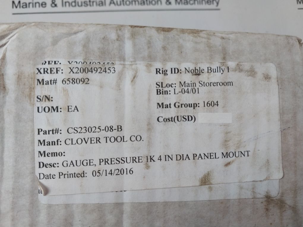 Stewarts 316 S.S. Tube And Socket 0-1000 Psi