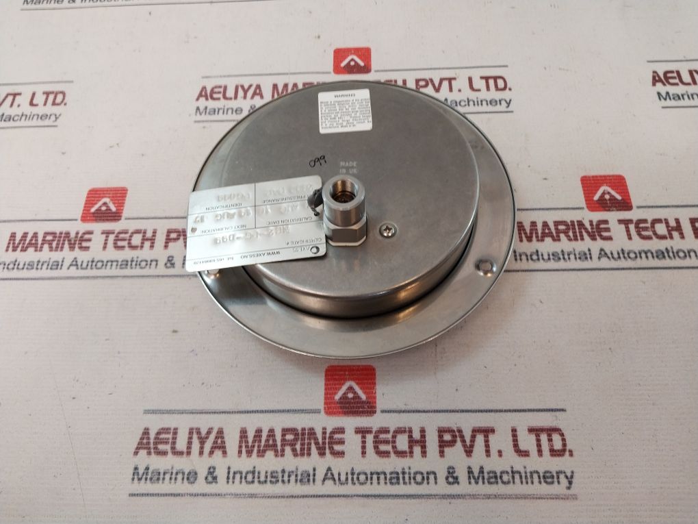 Stewarts 0-30000 Psi Pressure Gauge 30K Panel Mount Oil Fill