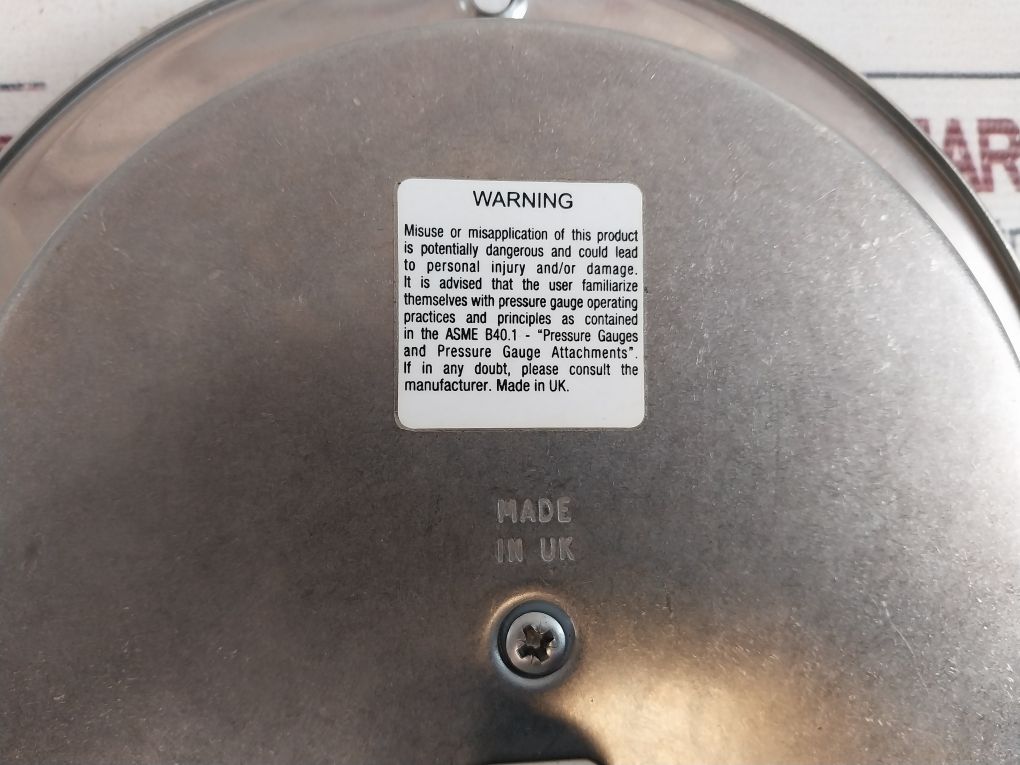 Stewarts 0-35000 Psi Pressure Gauge