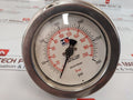 Stewarts Pressure Gauge 316 S.S. Tube And Socket 0 To 3000 Psi