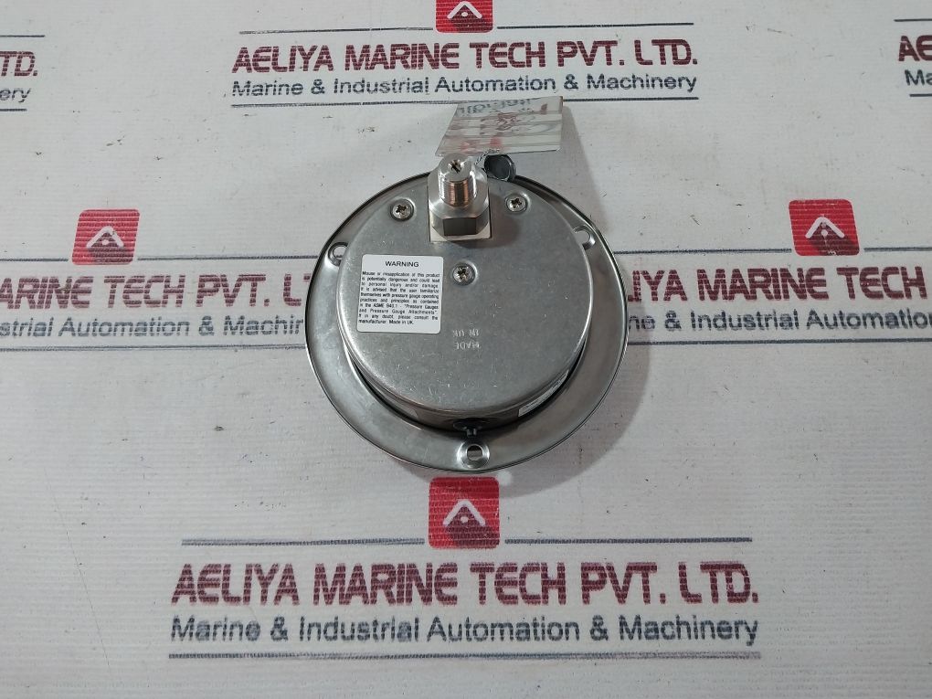 Stewarts 316 S.S. Tube And Socket Pressure Gauge 0-70 Bar