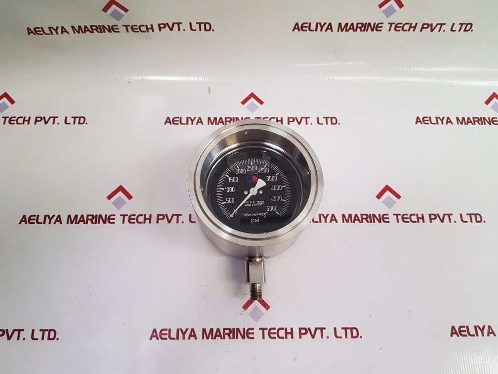 Stewarts Vibra Gauge 0 To 5000 Psi