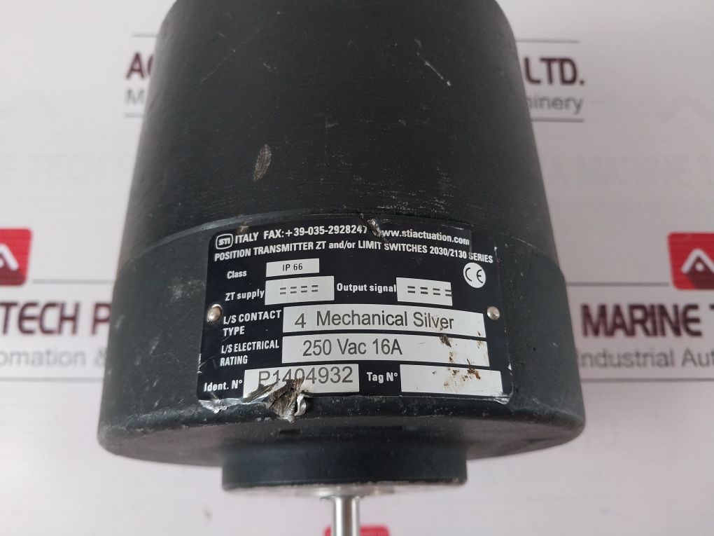 Sti P1404932 Position Transmitter Zt And/Or Limit Switches 2030/2130 Series