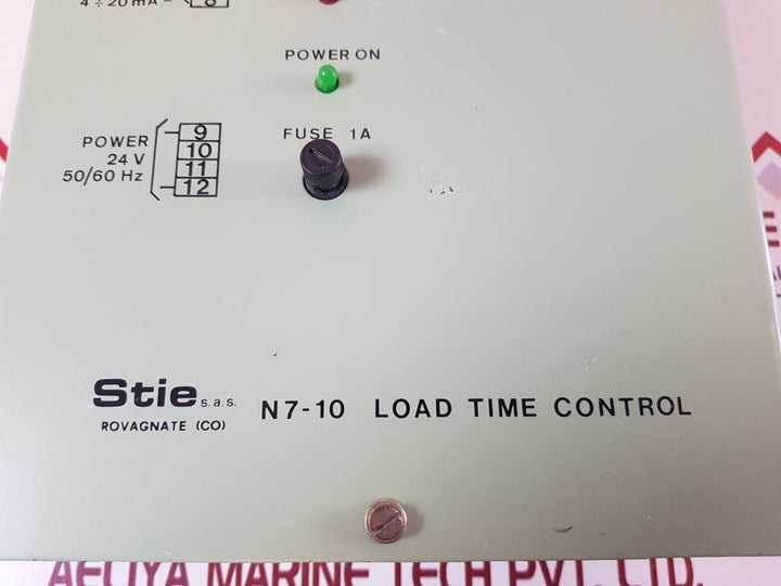Stie N7-10 Load Time Control
