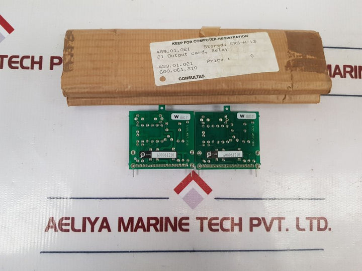 Stl 600061210 21 Output Relay Card
