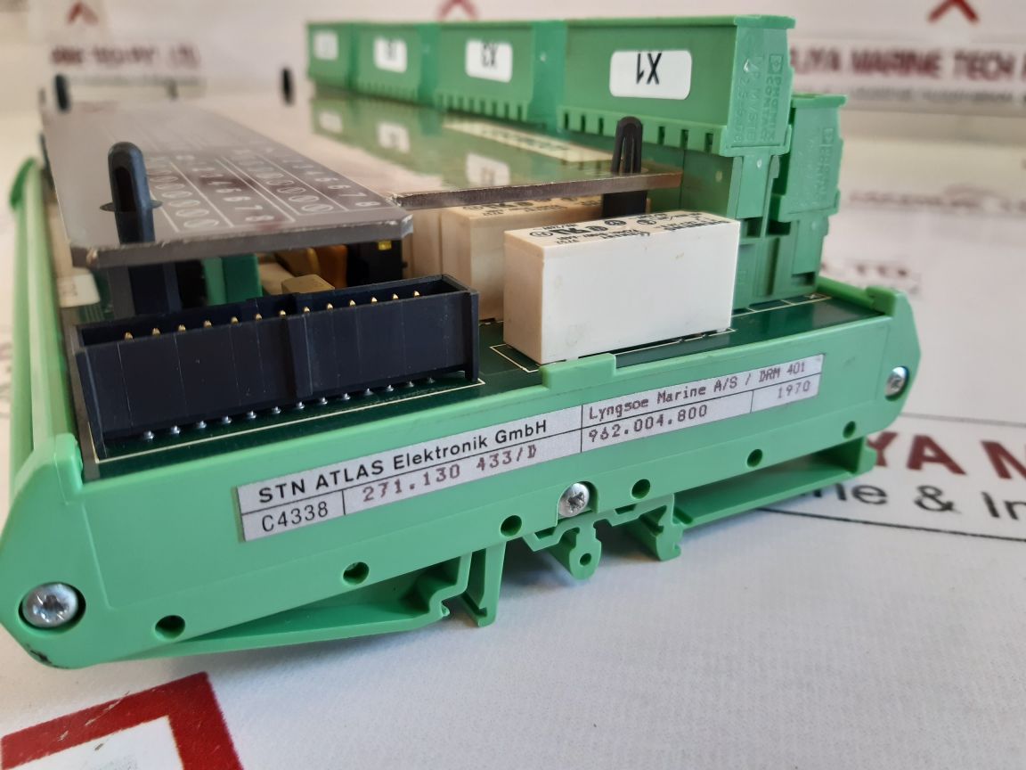 Stn Atlas/Lyngsoe Marine Drm 401 Digital Relay Module 271.130 433/D