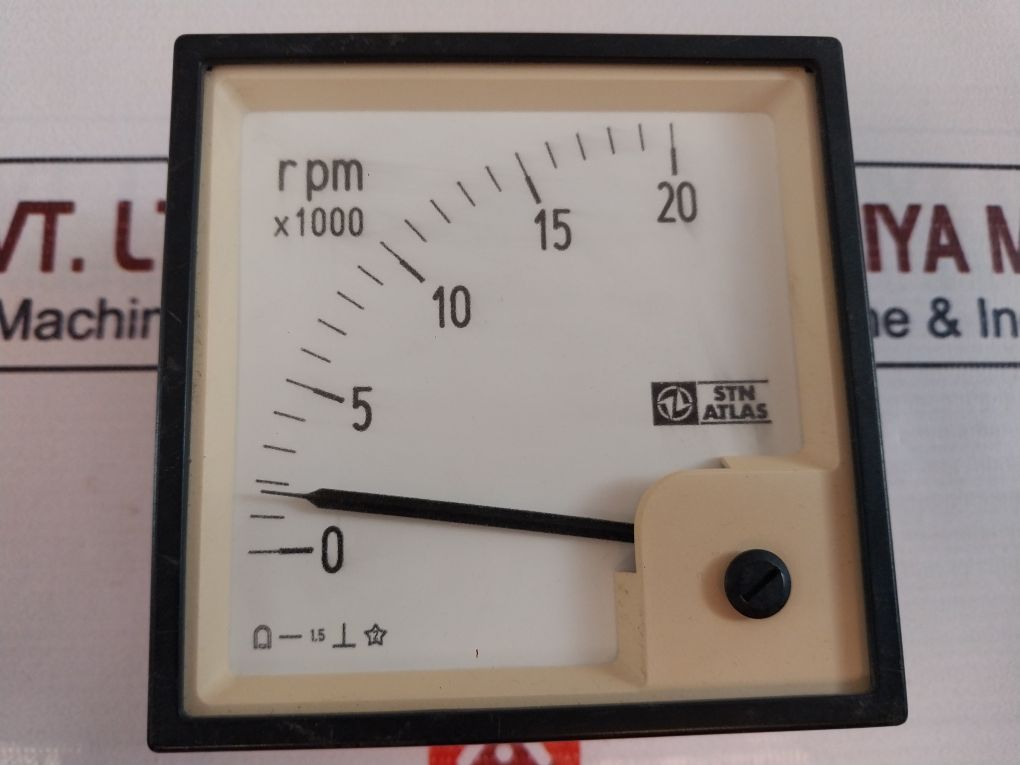 Stn Atlas Bq0207 0-20 Rpm Meter