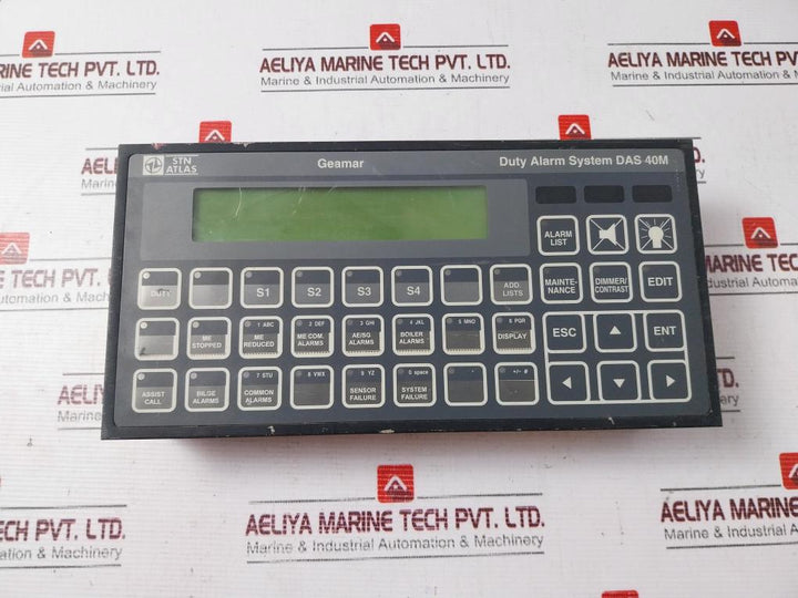 Stn Atlas Das 40M Geamar Duty Alarm System Panel 271.150.186/B