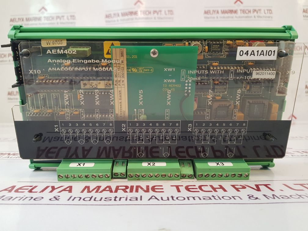 Stn AtlasLyngso Marine Aem 402 Analog Input Module
