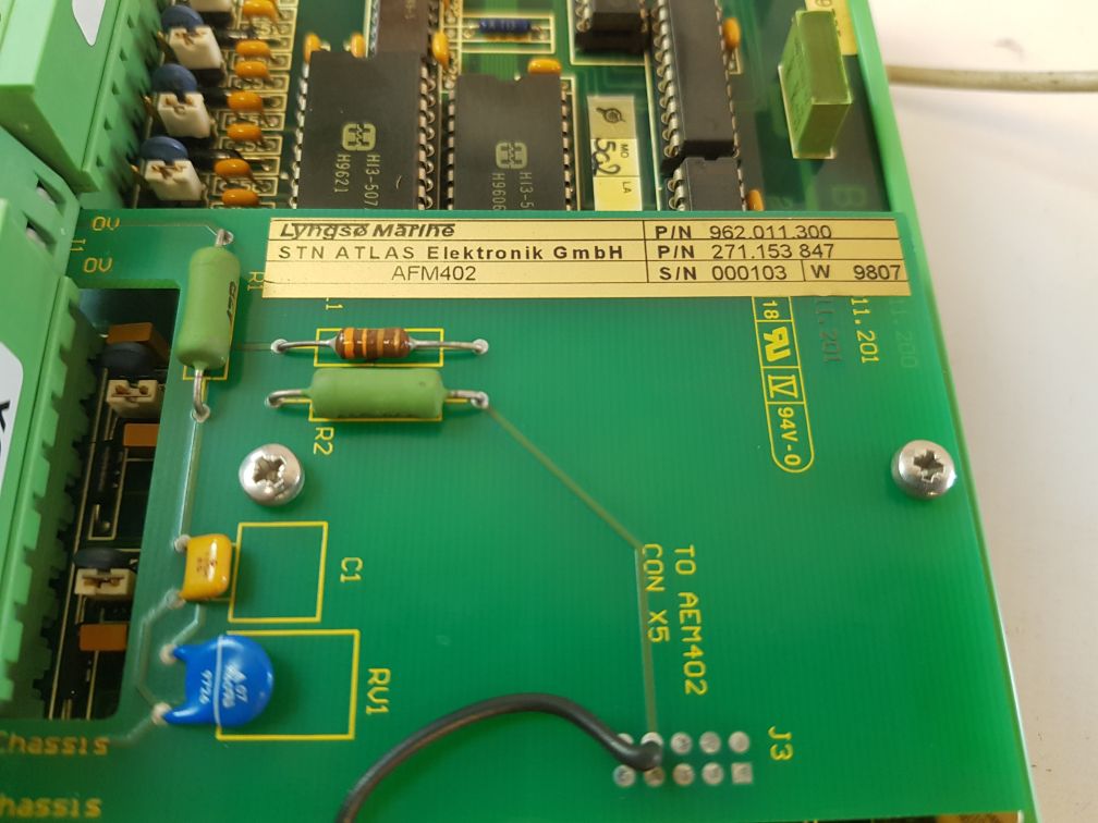 Stn AtlasLyngso Marine Aem 402 Analog Input Module
