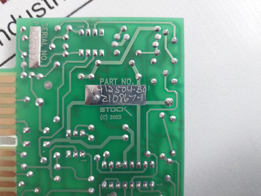 Stock V412504.B01 Pcb Card