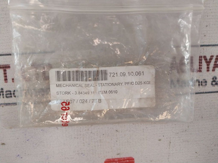 Stork 3.84349.11 Mechanical Seal-stationary