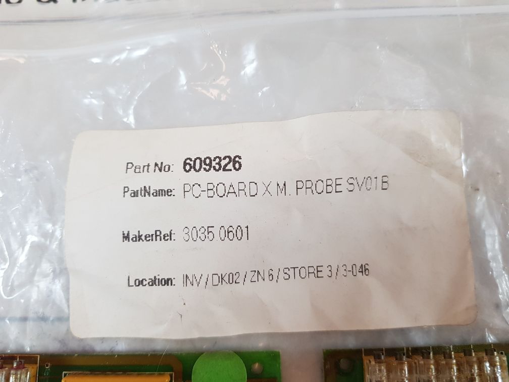 Stork Elektronik Pc-board X M. Probe Sv01B