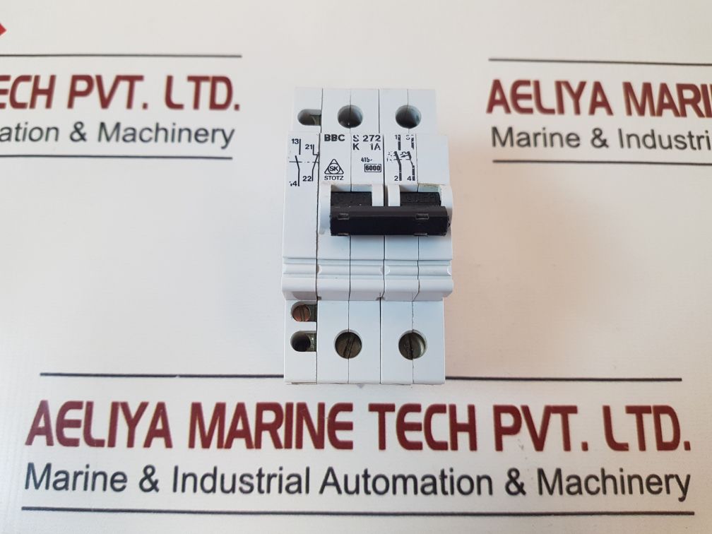 Stotz Bbc S 272 K 1A Circuit Breaker
